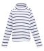 Sweat Havendo Femme Blanc Bleu Marine Regatta-1