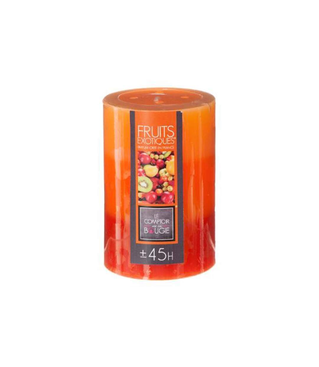 Bougie Parfumée Ronde Trio 310g Fruits Exotiques-1
