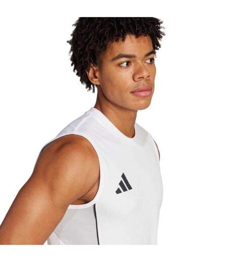 Maillot Sans Manches Tiro Competition Homme Blanc Adidas