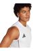 Maillot Sans Manches Tiro Competition Homme Blanc Adidas-4