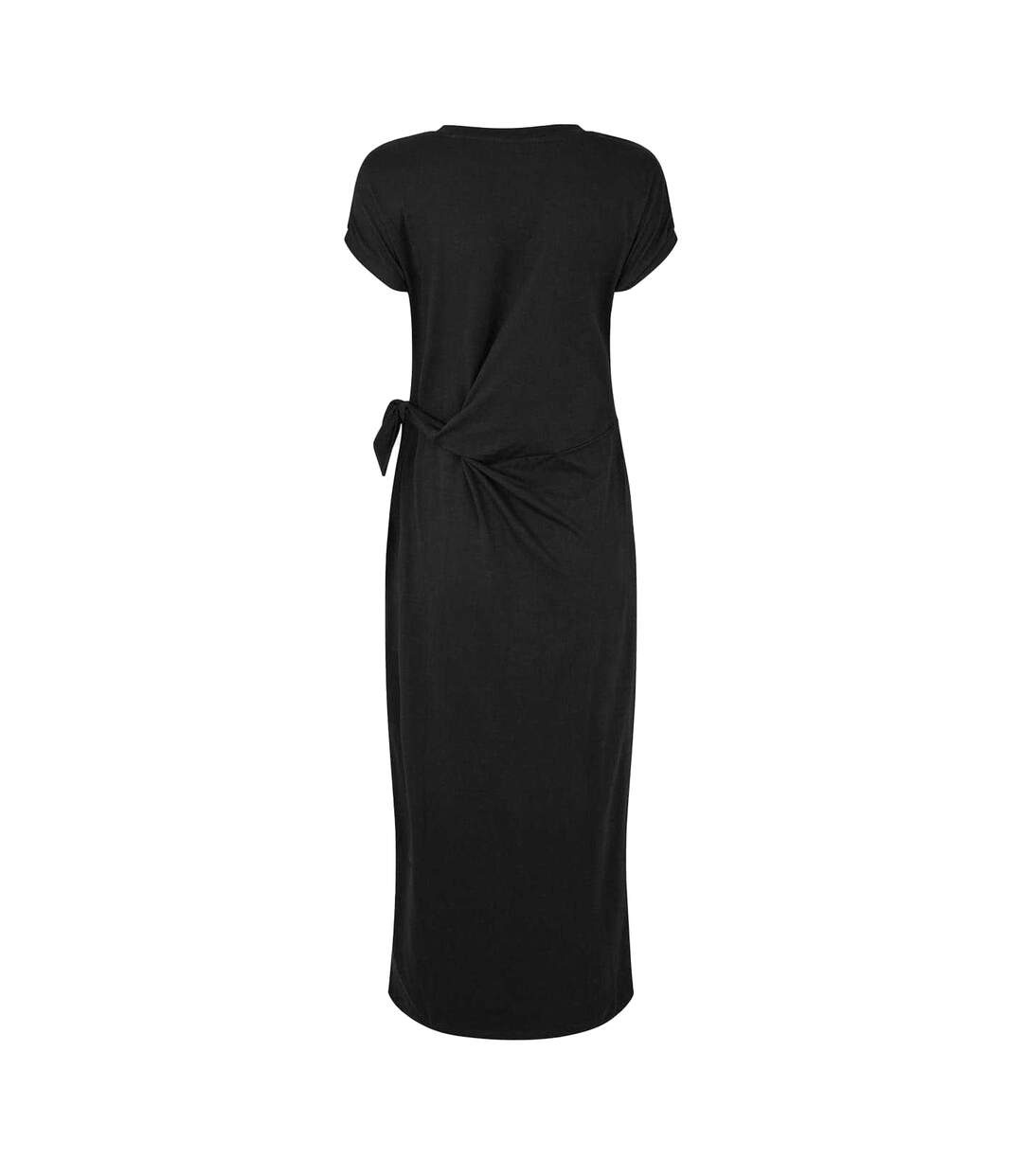 Womens/ladies Milla Maxi Dress Black Edited-2
