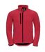Veste Softshell Résistante À L'eau Et Au Vent Pour Hommes Rouge Russell-1