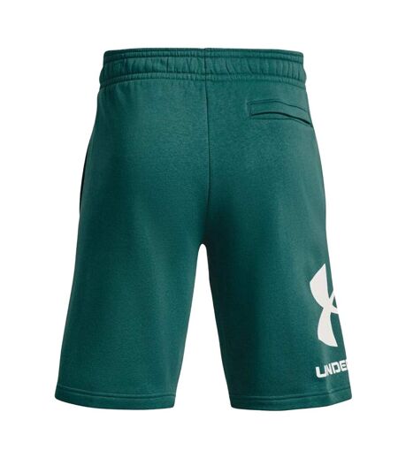 Short Motif/style Gros Logo Rival Homme Vert Under Armour
