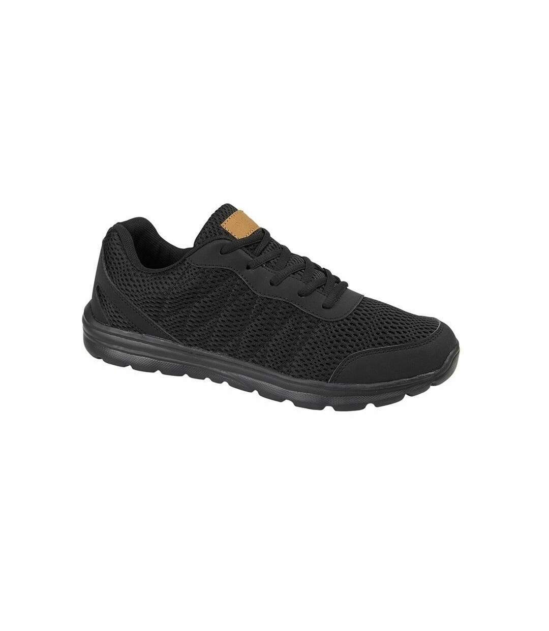 Unisex adult hyde park trainers black Dek-1