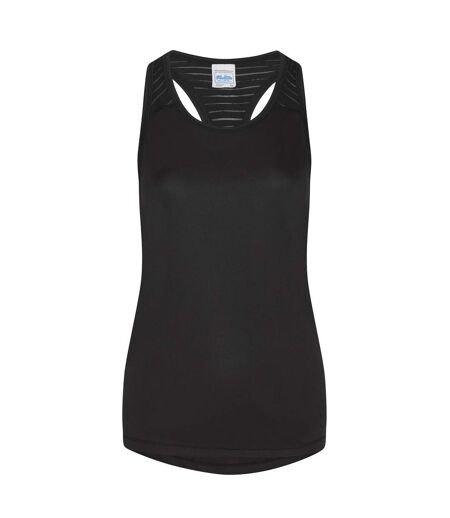 Débardeur De Sport Just Cool Femme Noir AWDis