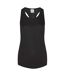 Débardeur De Sport Just Cool Femme Noir AWDis-2