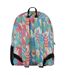 Unisex Pastel Floral Backpack with Padded Straps | Durable School Travel Bag-2