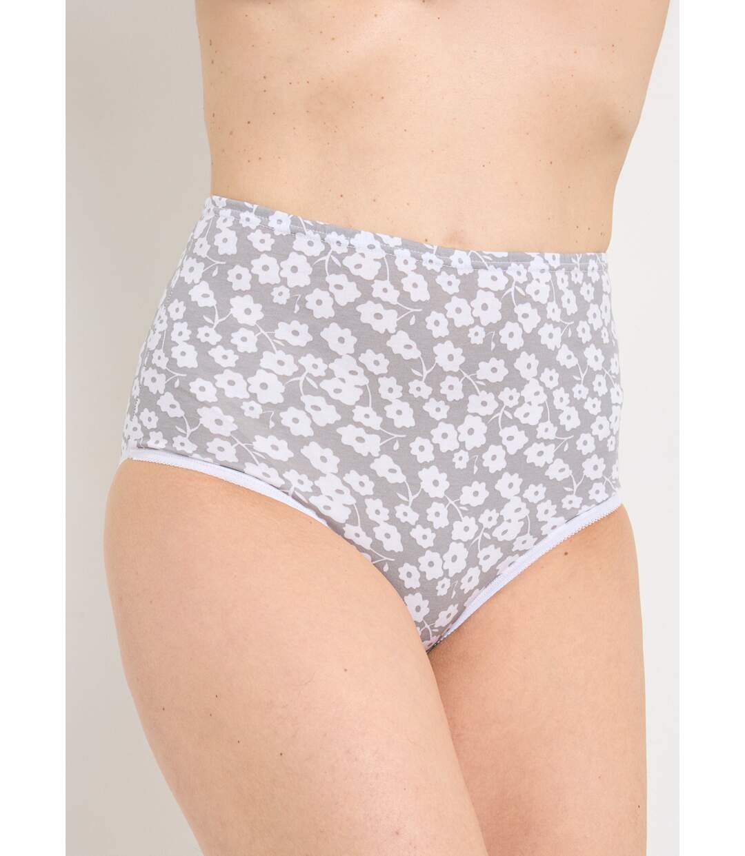 Culotte taille haute imprimée - lot de 4-1