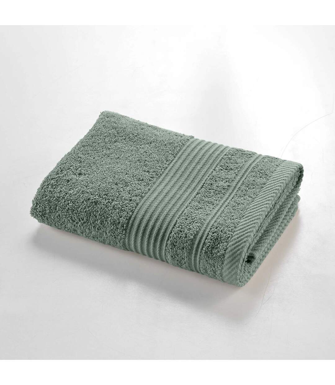 Serviette de Toilette Tendresse  50x90cm Vert Cèdre-2