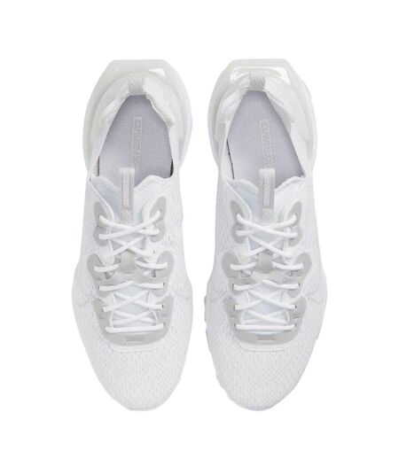 Baskets Motif/style Superposé Vision Homme Blanc Gris Nike