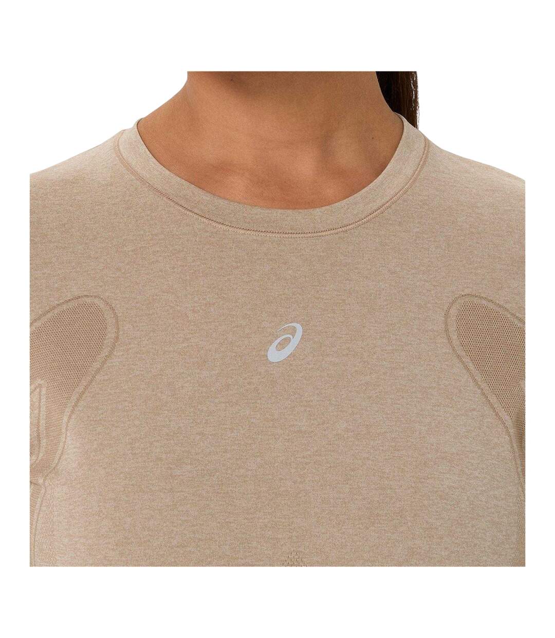T-shirt Road Femme Gris Clair Asics-3