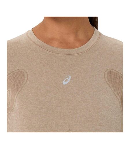 T-shirt Road Femme Gris Clair Asics