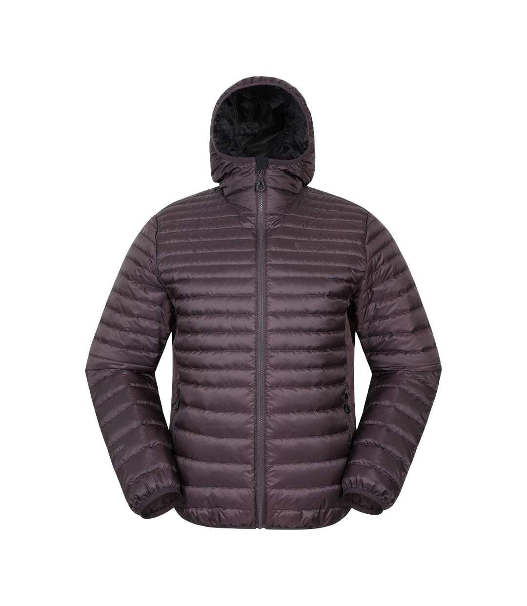 Veste À Capuche Hybrid Extreme Homme Marron Foncé Mountain Warehouse-2