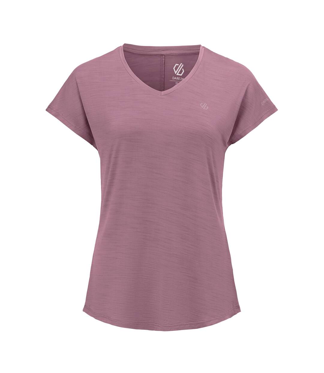 Womens/ladies Vigilant Active T-shirt Dusky Orchid Dare 2B-2