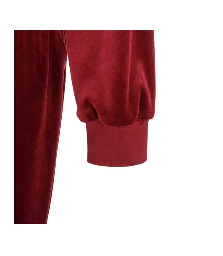 Ensemble Ensemble De Survêtement Manches Longues Raglan Femme Bordeaux Miso