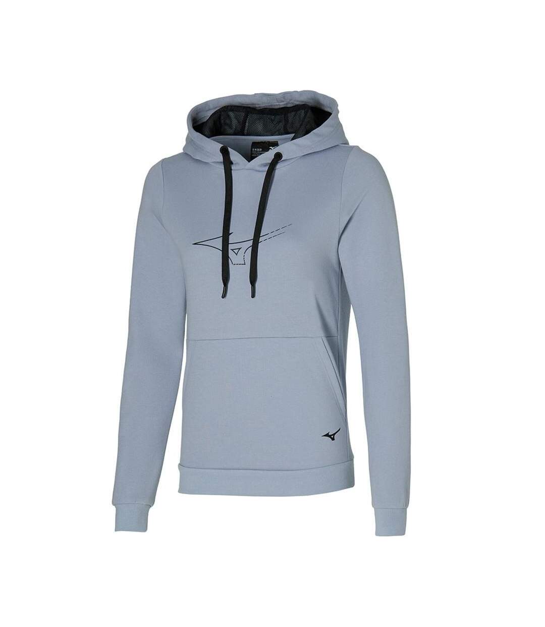 Sweat à Capuche Bleu Femme Mizuno Athletic Hoody - S-1