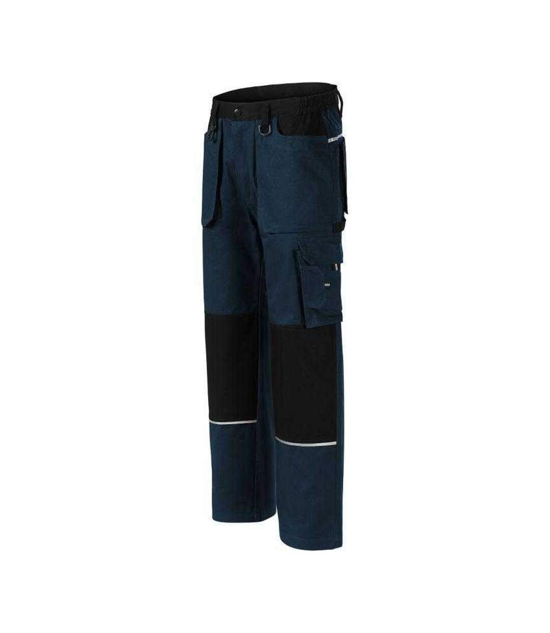 Pantalon De Travail Woody Homme Bleu Marine Foncé Rimeck-2
