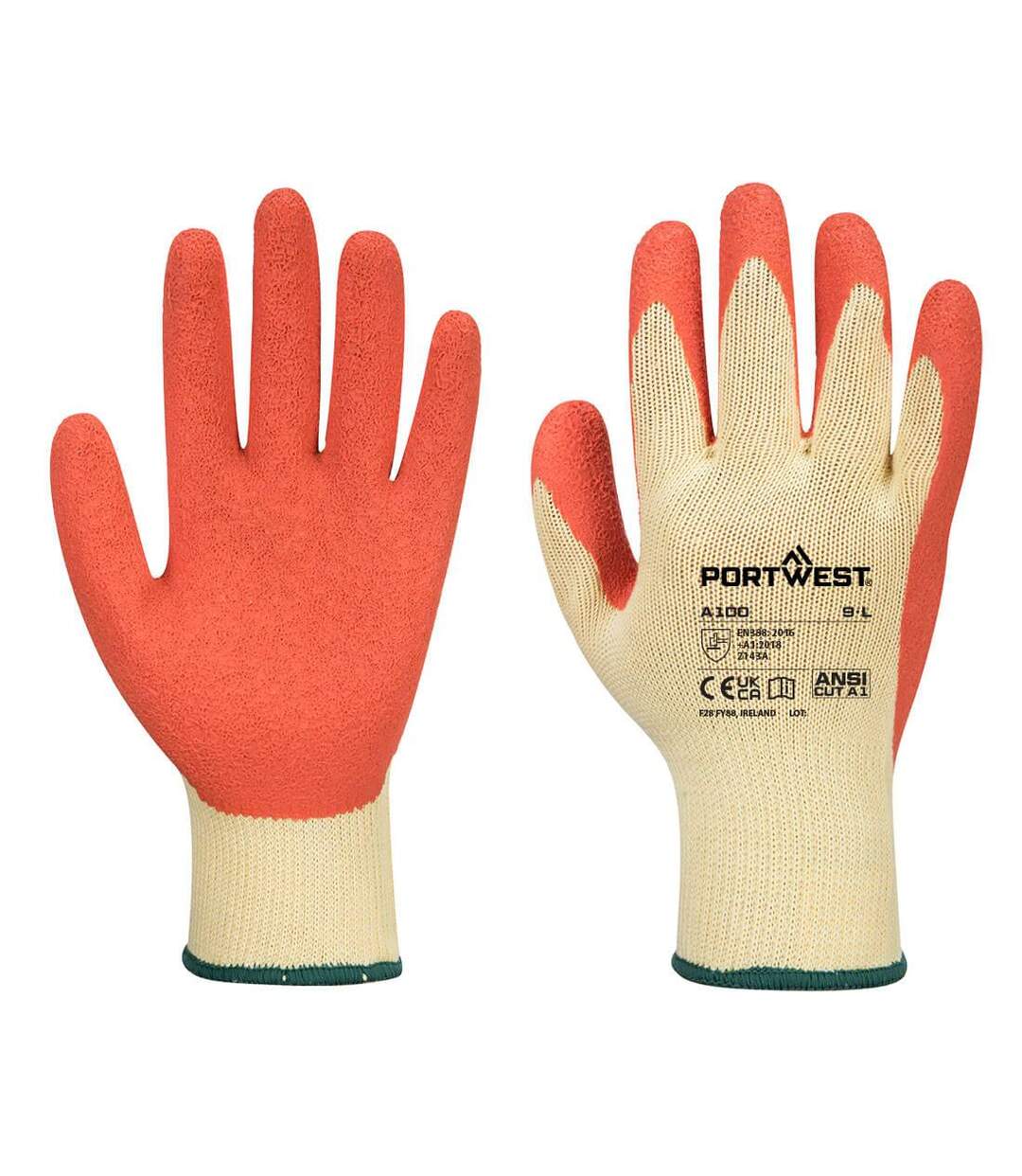 Gants adhérents a100 2xl orange Portwest