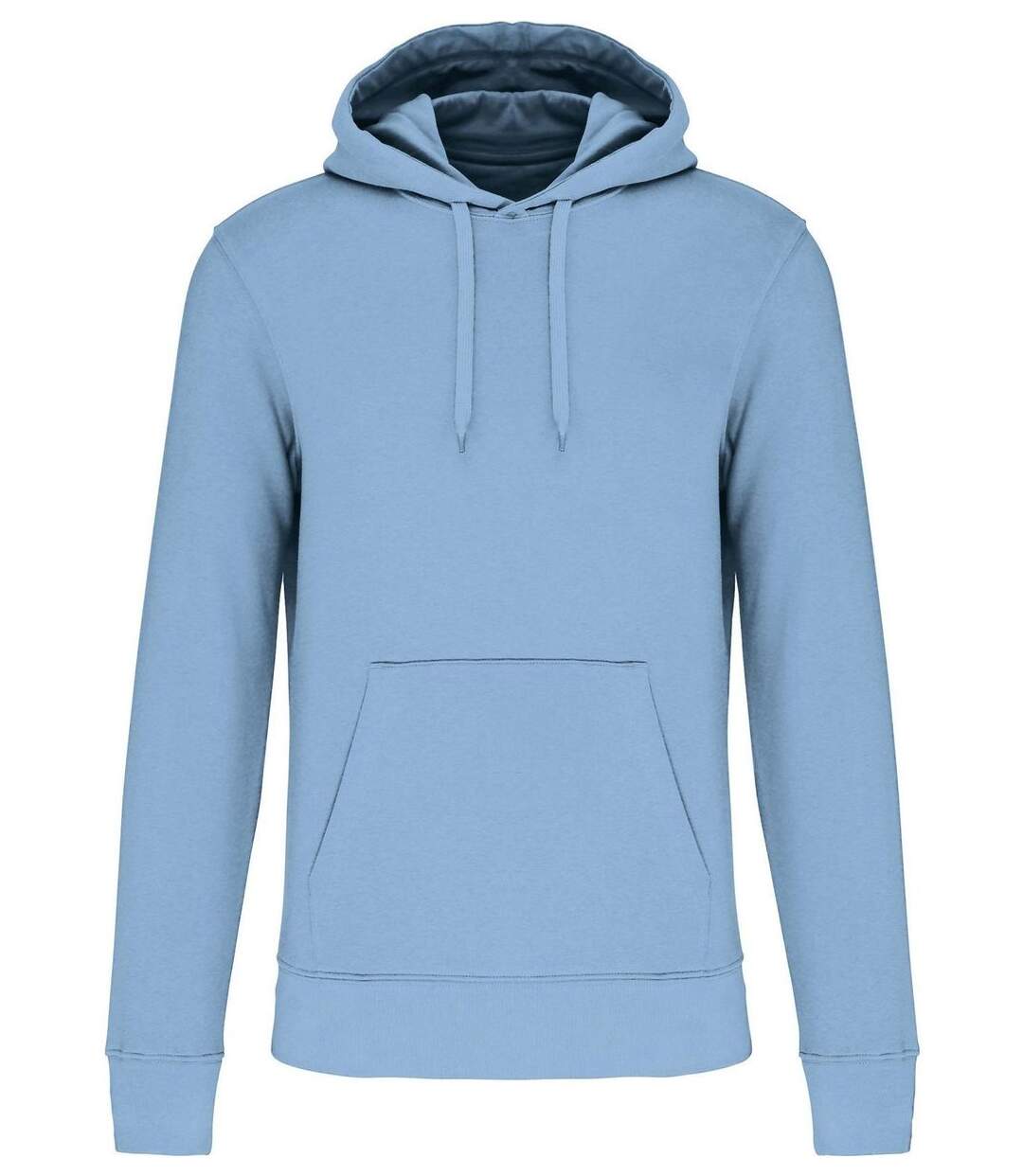 Sweat à capuche écoresponsable - Homme - K4027 - bleu ciel