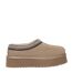 Womens/ladies Wonga Leather Slippers Sand EverAu-3