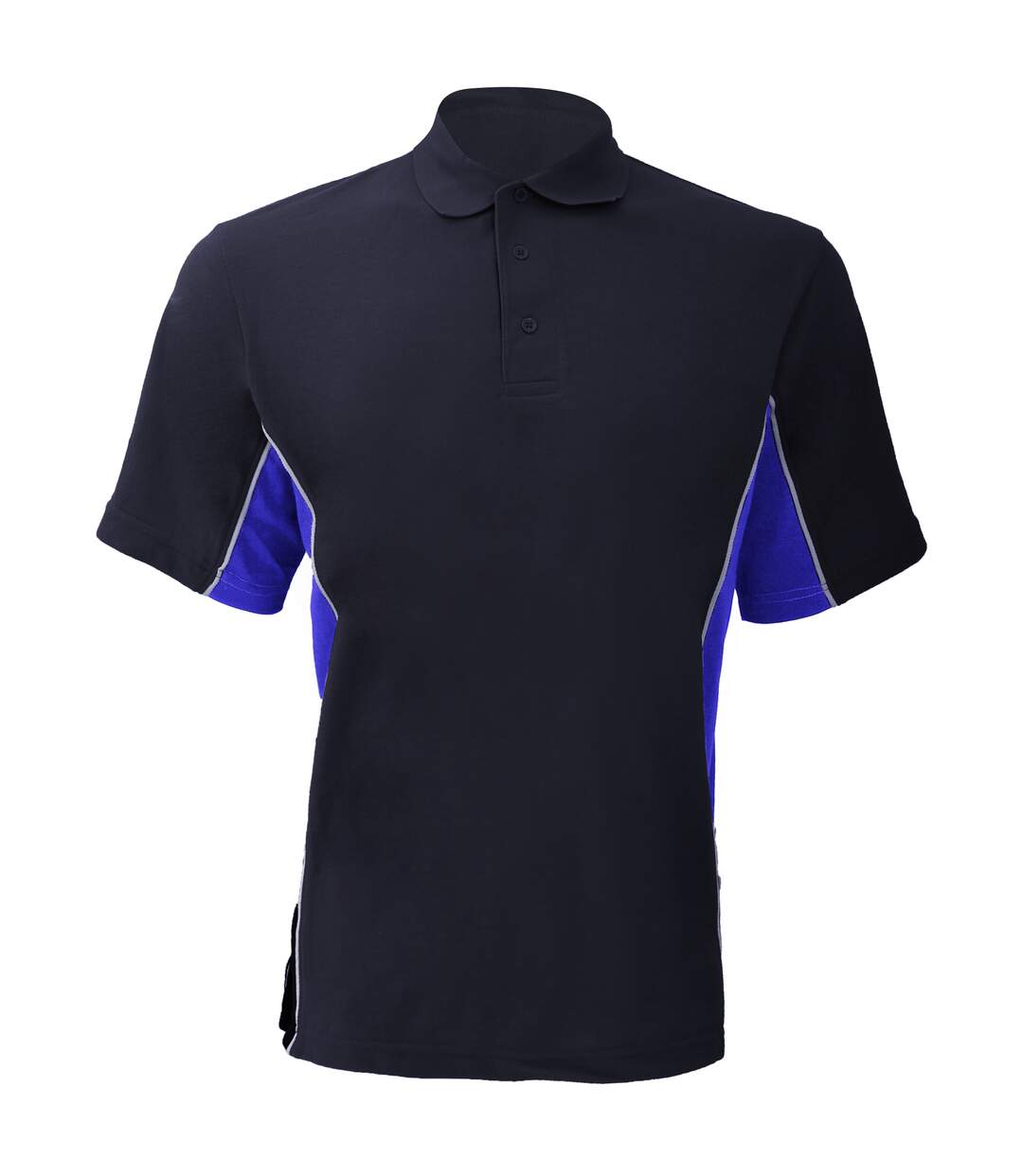 Polo à manches courtes homme bleu marine/bleu roi/blanc GAMEGEAR-1