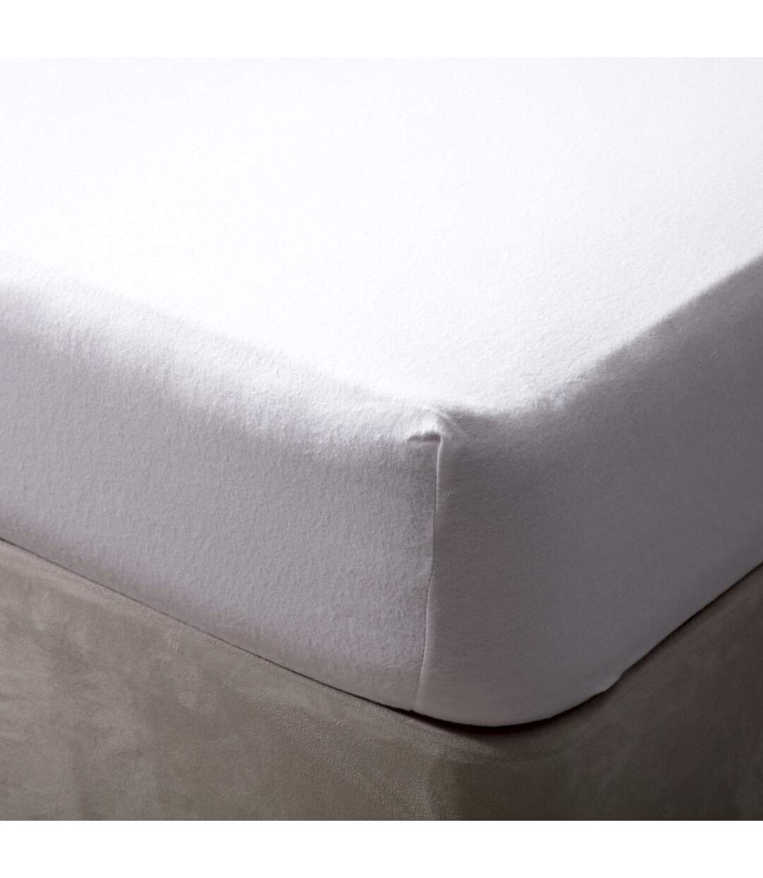 Belledorm Jersey Cotton Deep Fitted Sheet (White) - UTBM151-2