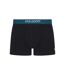 Pack Of 3  Mens Devon Boxer Shorts  Black Lyle & Scott-2