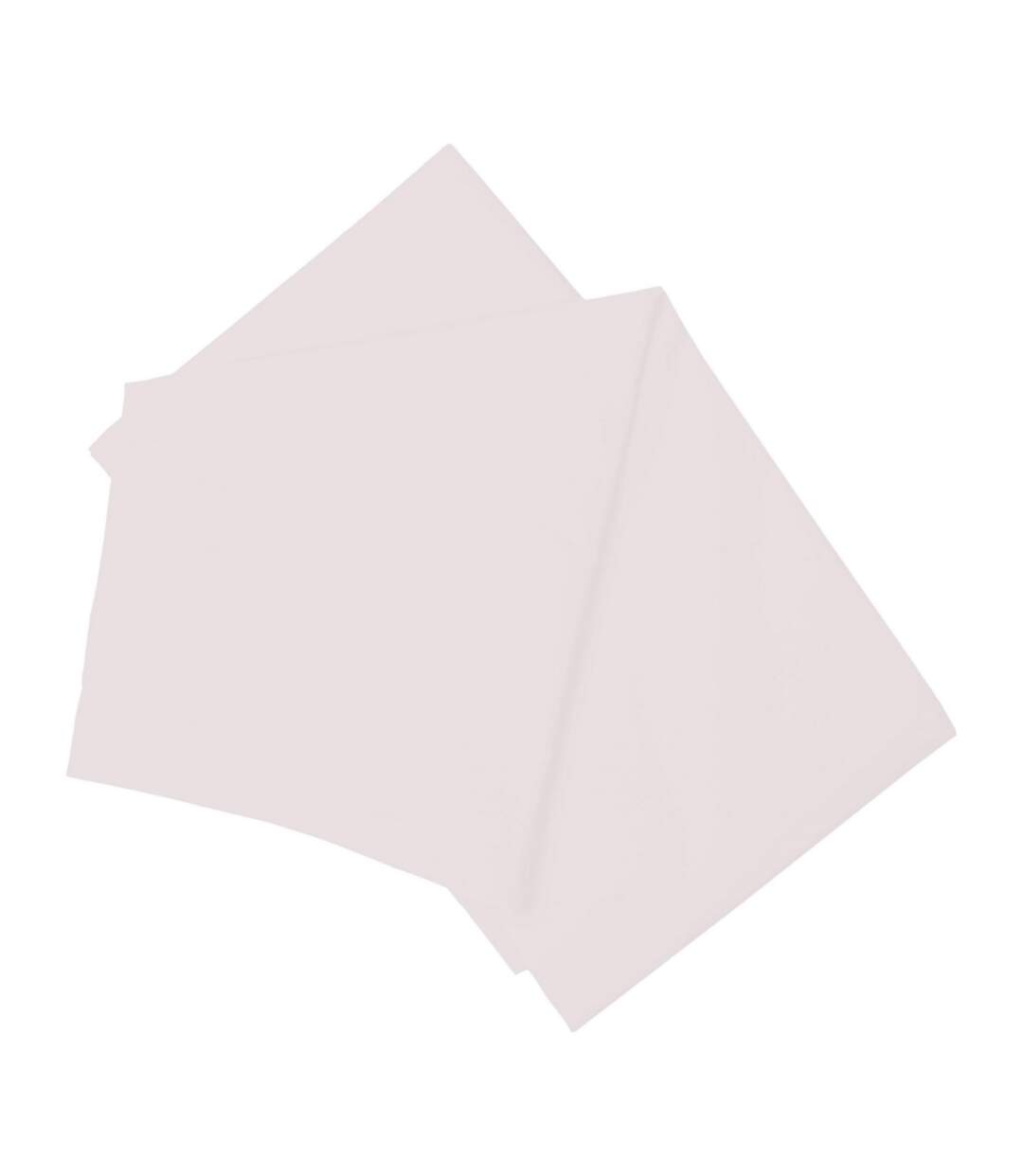 Easycare percale flat sheet powder pink Belledorm-1