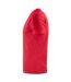 Mens Heavier Pro T-shirt Red Printer-3