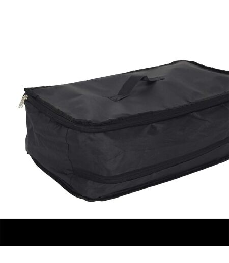 Penderie de Voyage Filet Pliable 57cm Noir