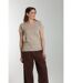 Tee shirt col rond manches courtes femme Marine Taupe Clair | Gerard Pasquier-2