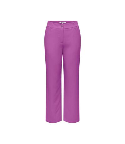 Pantalon Droit Violet Femme ONLY  15267759 - 38