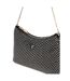 Sac Hobo Zalina Taille Unique Noir Métallisé Guess-3