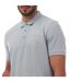 Mens Logo Pique Polo Shirt Blue Hugo-4