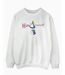 Disney Sweat-shirt Womens/Ladies Alice In Wonderland How Curious (Blanc) - UTBI5728-1
