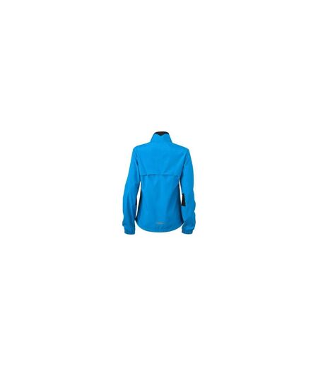 veste légère running jogging JN475 - bleu atlantique - femme - course à pied