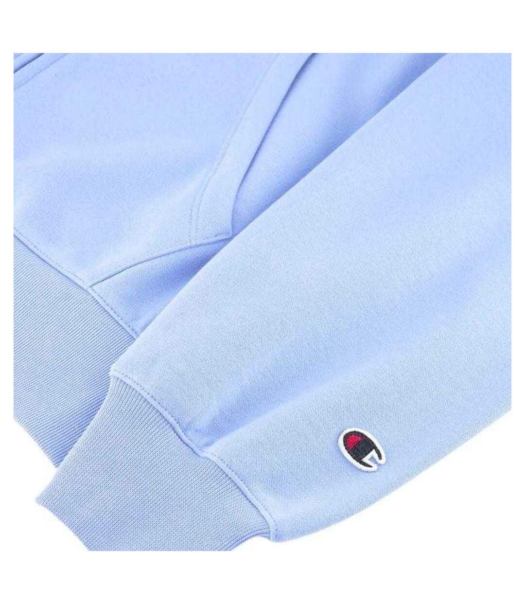 Veste À Capuche Motif/style Uni Femme Bleu Champion-4
