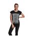 T-shirt Motif/style Joy Division Up Femme Noir MerchCode-1