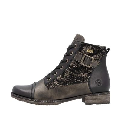 Bottines à Lacets et Zip Remonte Odeon