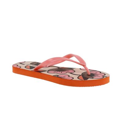 Tongs orla kiely femme fuchsia Regatta