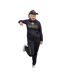Sweat À Capuche Active Show Rider Femme Noir Doré Supreme Products-1