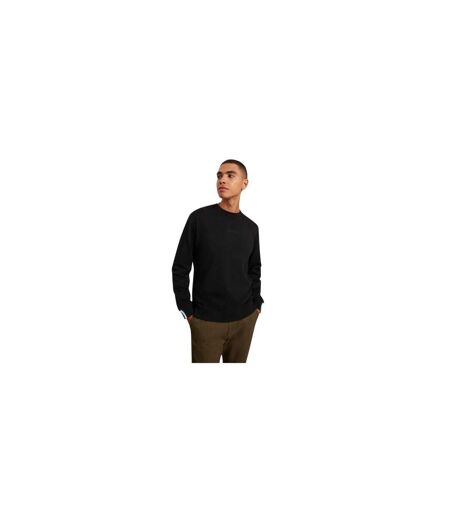 Mens Crew Neck Sweatshirt Black Ted Baker