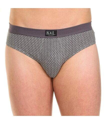 Pack-2 KLS2 men's breathable fabric basic briefs