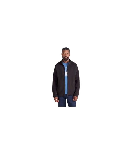 Mens Raso Full Zip Fleece Top Black Mountain Warehouse