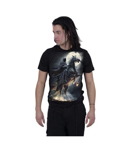 T-shirt shadow rider adulte noir Spiral Direct