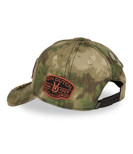 Casquette baseball effet usé avec patch Kamo Forest Vondutch