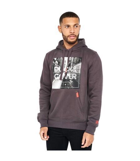 Sweat à capuche hatfield homme anthracite Duck and Cover