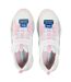 Girls Colour Block Mesh Trainers White Pink Skechers-3