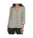 Chemise à rayures blanc/kaki femme jdy laurel - l-1