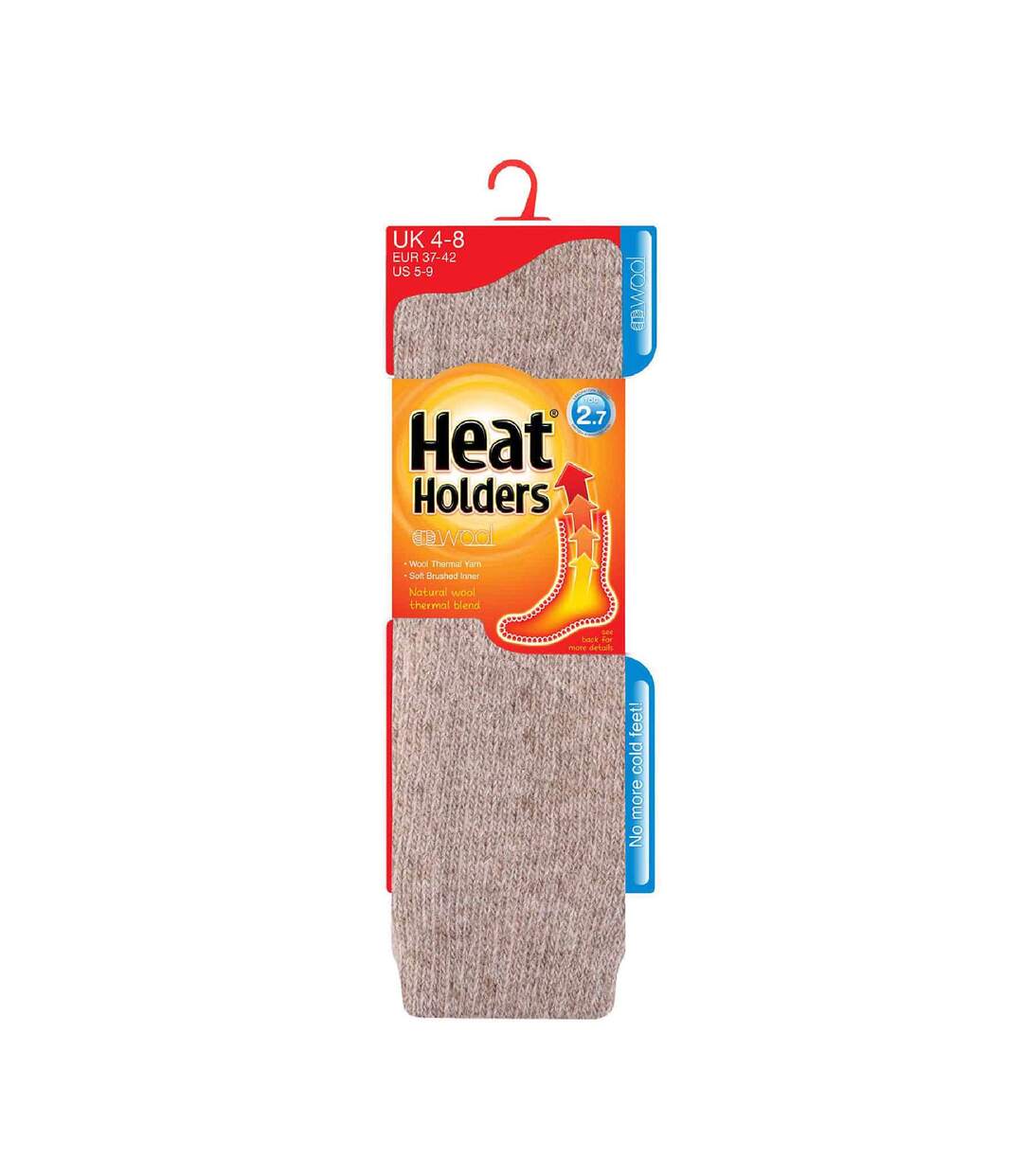 Chaussettes Femme Thermiques Laine Hautes Longues-2